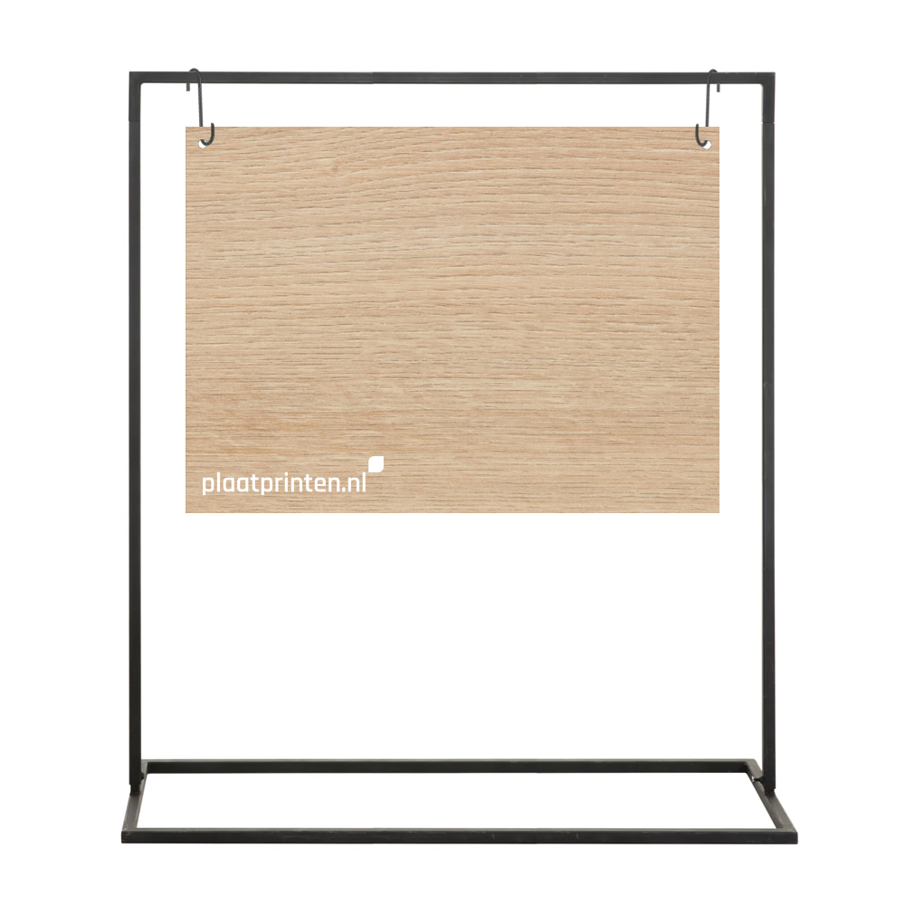 Welkomstbord hout groot 100x70cm